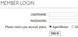real estate website control panel