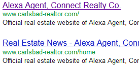 real estate website seo meta tags